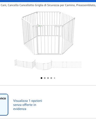 Box recinto per bimbi e cuccioli