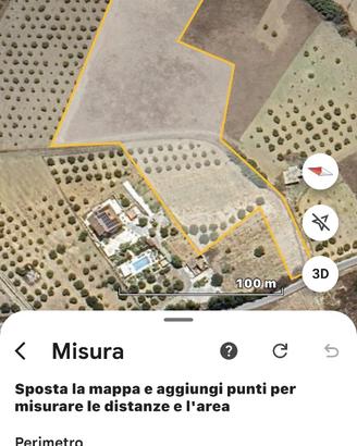 Terreno contrada giallonardo