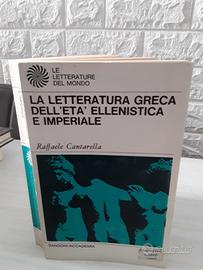 La letteratura greca eta' ellenistica e imperiale