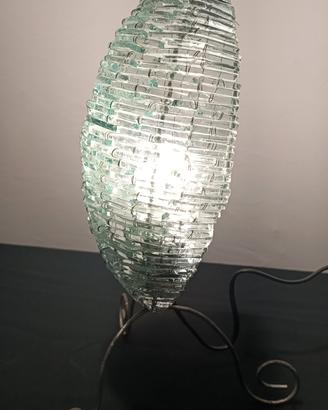 Lampada Tao " VELA " Da Tavolo homemade Vintage