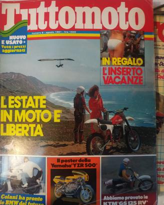 Rivista TUTTOMOTO numero 8 anno 1981