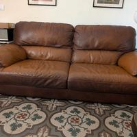 divano vera pelle 3 posti