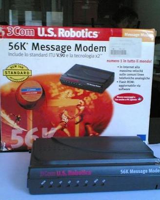 Modem fax Us Robotics ricezione a PC spento