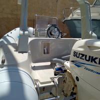 Stingher 500 xs con suzuki 40/60 white edition