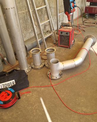 Saldatore tig Piping