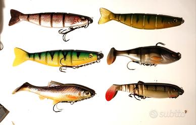 esche da pesca per il luccio e siluro