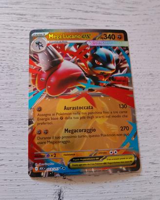  mega lucario come nuova