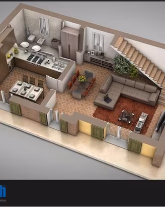 Casa indipendente di 149 m² con 5 locali e posto a