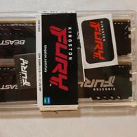 Ram ddr4 16 gb 3000 mhz Kingston Fury (2x8gb)