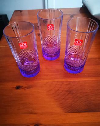 Set 6 Bicchieri NUOVI RCR