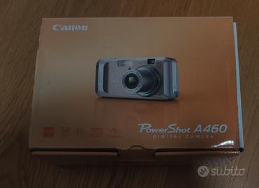 Canon PowerShot A460 – Fotocamera digitale vintage