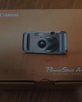 Canon PowerShot A460 – Fotocamera digitale vintage