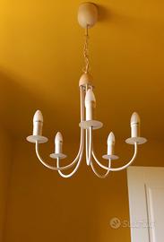 Lampadario in ferro