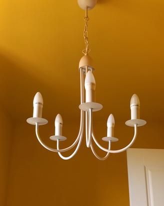 Lampadario in ferro