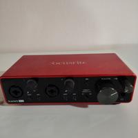 focusrite scarlett 2i2 3 gen LEGGI BENE
