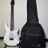 Chitarra elettrica Ibanez GRG 140-WH con custodia