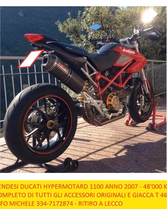 Ducati Hypermotard 1100 (2007) - Accessoriata