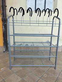 Scarpiera Porta Scarpe Organizer Salvaspazio metal