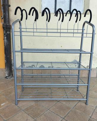 Scarpiera Porta Scarpe Organizer Salvaspazio metal