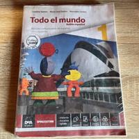 libro di spagnolo “todo el mundo” volume 1