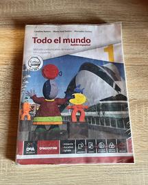 libro di spagnolo “todo el mundo” volume 1