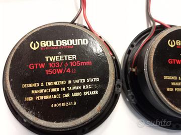 Tweeter altoparlanti casse