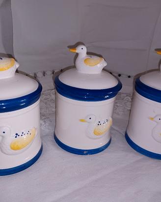 Set di 3 b.anatre zucchero