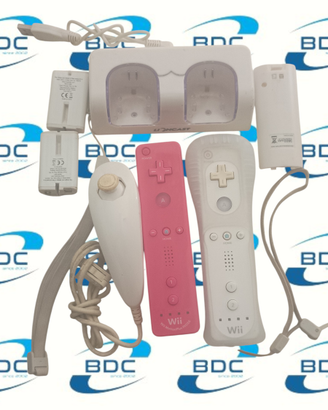 Per Console Nintendo wii Controller+Accessori vari