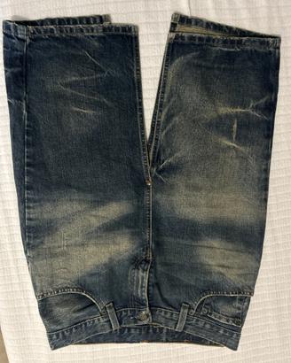 Gonna jeans Levi’s con spacco centrale