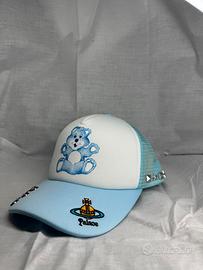 Palace x vivienne westwood trucker blu