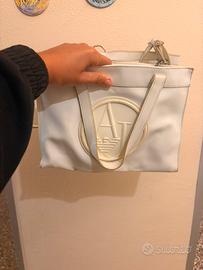 Borsa bianca Armani Jeans