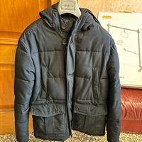 Giacca pesante parka zara blu