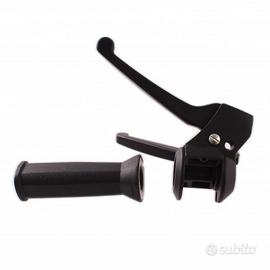 Comando sinistro Domino con 2 leve per ciclomotori