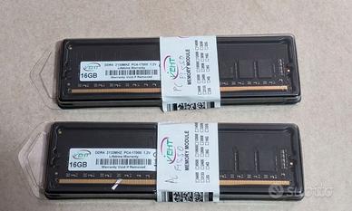 RAM DDR4 32GB - 2 moduli da 16GB a 2133 MHz