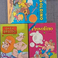 fumetti anni80 Braccio di Ferro+Soldino+Provolino