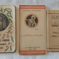 Libretti religiosi sono tre