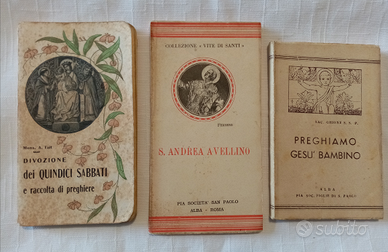 Libretti religiosi sono tre