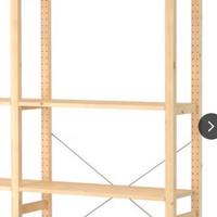 Scaffale Ikea Ivar 30x80x226h 6 ripiani