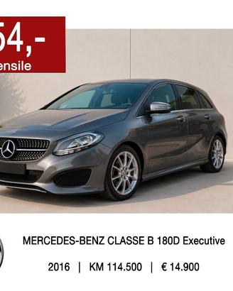 MERCEDES B 180 d Executive Uni.Proprietario