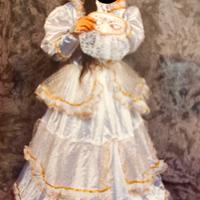 Vestito Carnevale Principessa Sissi