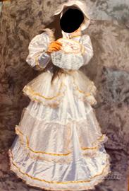 Vestito Carnevale Principessa Sissi