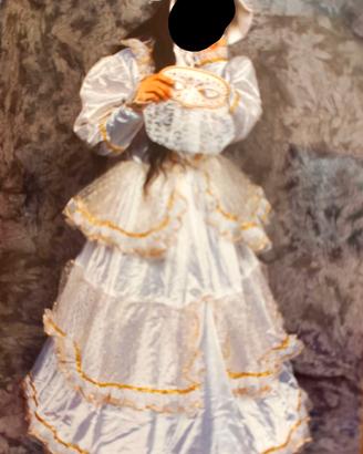 Vestito Carnevale Principessa Sissi