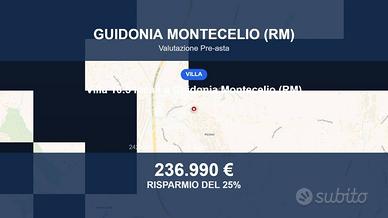 Immobile in asta di 242 m² a Guidonia Montecelio