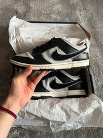 Nike Dunk Low Bianco Nero - Taglia 41