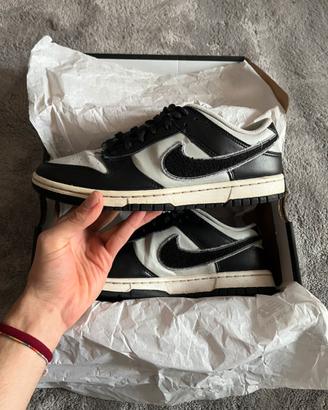 Nike Dunk Low Bianco Nero - Taglia 41