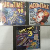 Cd Dance MIX IN TIME '95 - 98 e MINI MAX 3