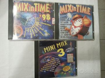 Cd Dance MIX IN TIME '95 - 98 e MINI MAX 3