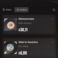 Lotto vinili 45 giri