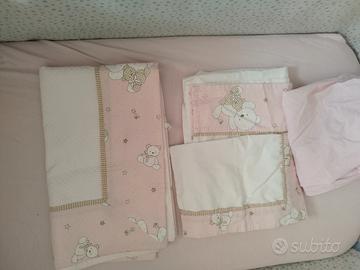 coordinato per culla next2me 