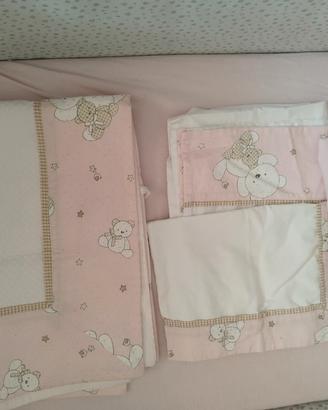 coordinato per culla next2me 